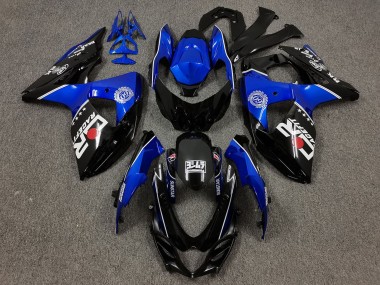 Carenados Moto Suzuki GSXR 1000 2009-2016 - Negro Azul