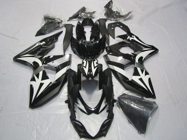 Carenados Moto Suzuki GSXR 1000 2009-2016 - Negro Blanco