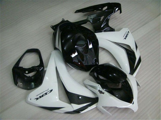 Carenado Moto Honda CBR1000RR 2008-2011 - Blanco Negro Brillante
