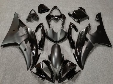 Carenados Moto Yamaha R6 2008-2016 - Negro Brillante Negro Mate