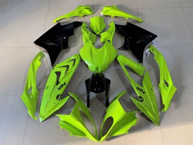 Carenados Moto BMW S1000RR 2009-2014 - Alta Visibilidad Amarillo Negro Brillante HP