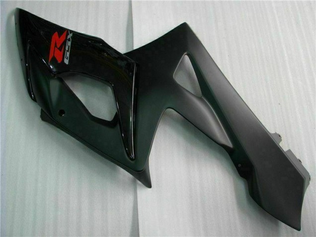 Carenado Moto Suzuki GSXR 1000 2005-2006 - Negro Brillante Negro Mate Rojo