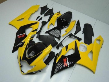 Carenados Moto Suzuki GSXR 1000 2005-2006 - Amarillo Negro Brillante Rojo