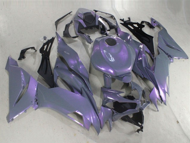 Carenados Moto Kawasaki ZX6R 2019-2022 - Camaleón Gris Dazz Púrpura Perla