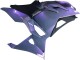 Carenados Moto Kawasaki Ninja 500 EX500R 2024-2025 - Camaleón Gris Dazz Púrpura Perla