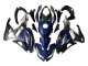 Carenados Moto Kawasaki Ninja 500 EX500R 2024-2025 - Azul Blanco Amarillo Plata Negro