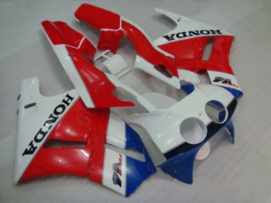 Carenados Moto Honda VFR400R NC30 1988-1992 - Blanco Rojo Azul