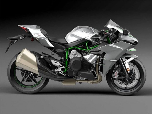 Carenados Moto Kawasaki Ninja H2 2015-2022 - Plata