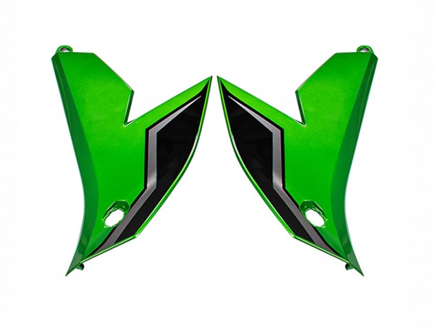 Carenados Moto Kawasaki Versys 650 2022-2025 - Verde Negro Brillante