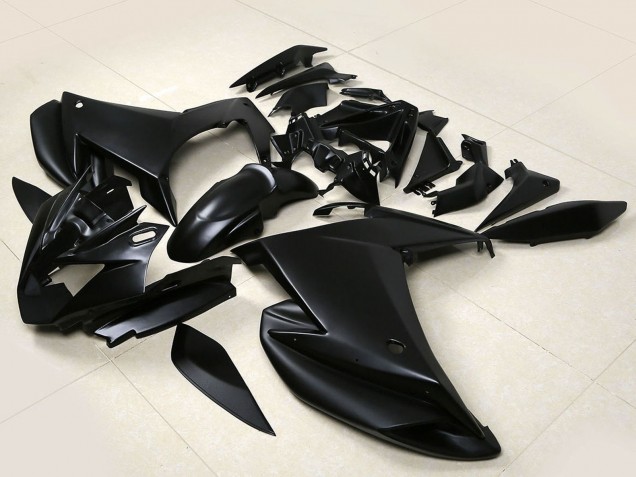 Carenados Moto Yamaha FZ6R 2009-2015 - Negro Mate