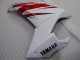 Carenados Moto Yamaha FZ6R 2009-2015 - Blanco Rojo Negro