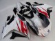 Carenados Moto Yamaha FZ6R 2009-2015 - Blanco Rojo Negro