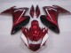 Carenados Moto Yamaha FZ6R 2009-2015 - Rojo Blanco Negro