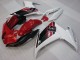 Carenados Moto Yamaha FZ6R 2009-2015 - Rojo Blanco Negro 6