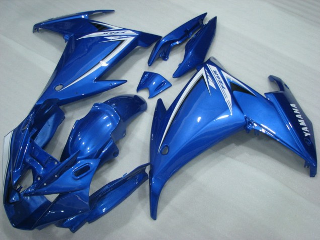Carenados Moto Yamaha FZ6R 2009-2015 - Azul Blanco