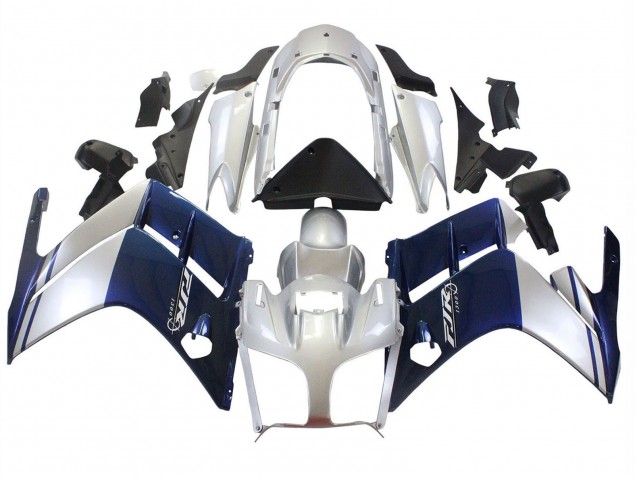 Carenados Moto Yamaha FJR1300 2001-2006 - Azul Oscuro Plata