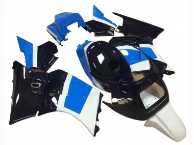 Carenados Moto Suzuki RG400 RG500 RG400/500 1984-1987 - Azul Blanco Negro