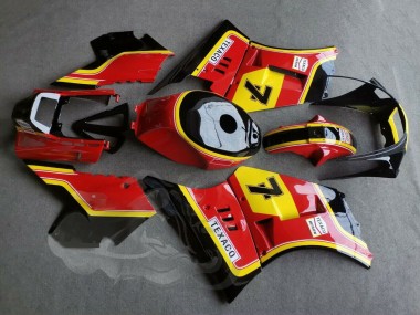 Carenados Moto Suzuki RG400 RG500 RG400/500 1984-1987 - Rojo Amarillo Negro 7