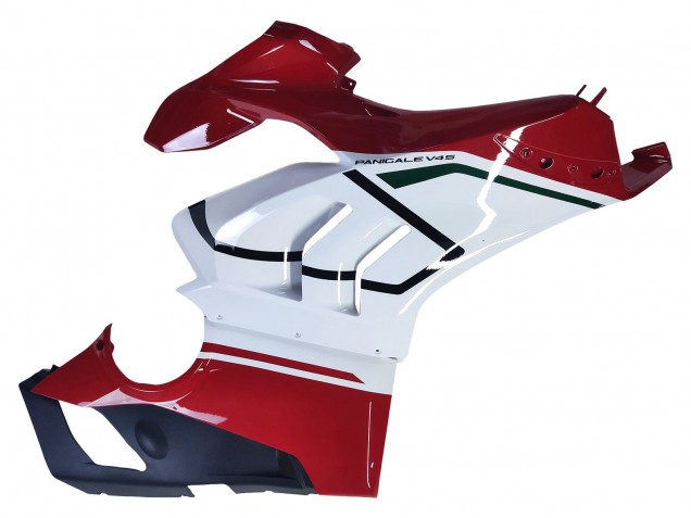 Carenados Moto Ducati Panigale V4 V4S 2020-2021 - Blanco Rojo Verde Negro Mate