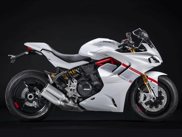 Carenados Moto Ducati 2021-2024 Ducati Supersport 950/950S 2021-2024 - Blanco Plata Rojo