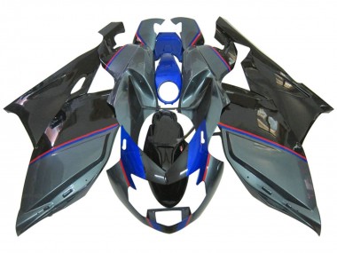 Carenados Moto BMW K1200S 2005-2010 - Negro Brillante Gris Azul Rojo