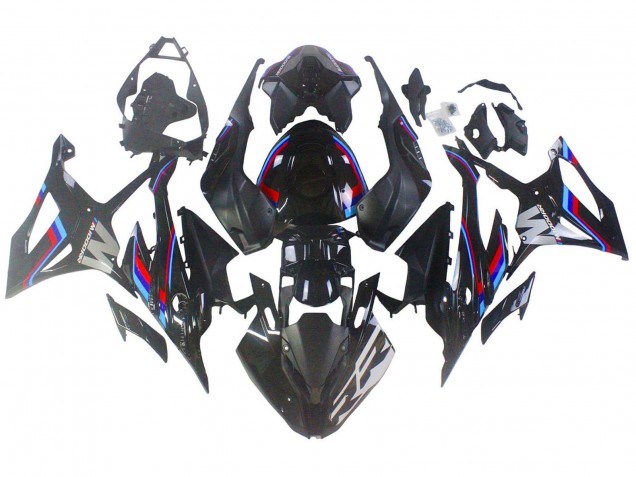 Carenados Moto BMW S1000RR 2023-2024 - Negro Azul Rojo