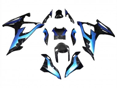 Carenados Moto BMW S1000RR 2019-2022 - Negro Gradiente Azul