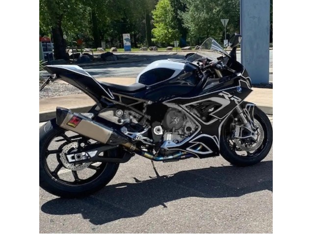 Carenados Moto BMW S1000RR 2019-2022 - Negro Blanco