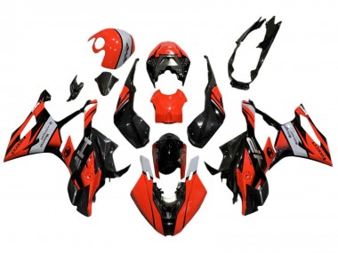 Carenados Moto BMW S1000RR 2019-2022 - Negro Rojo Gris