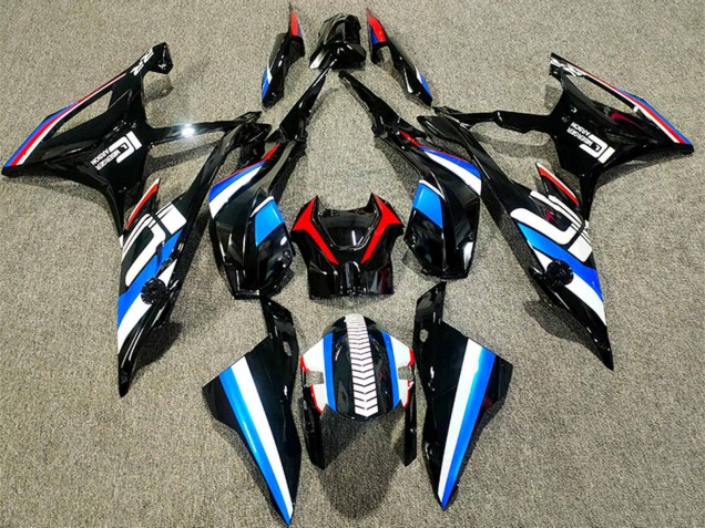 Carenados Moto BMW S1000RR 2019-2022 - Negro Azul Blanco