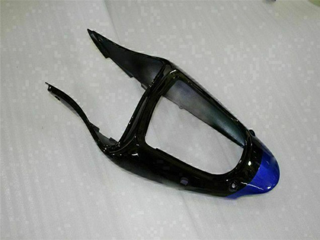 Carenados Moto Kawasaki ZX6R 2000-2002 - Azul Negro Brillante Elf Bridgestone
