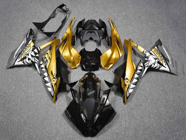 Carenados Moto BMW S1000RR 2019-2022 - Oro Negro Tiburón