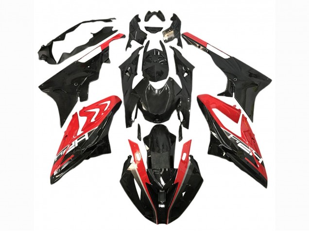 Carenados Moto BMW S1000RR 2017-2018 - Rojo Negro Brillante
