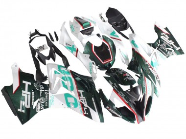 Carenados Moto BMW S1000RR 2015-2016 - Blanco Verde Negro