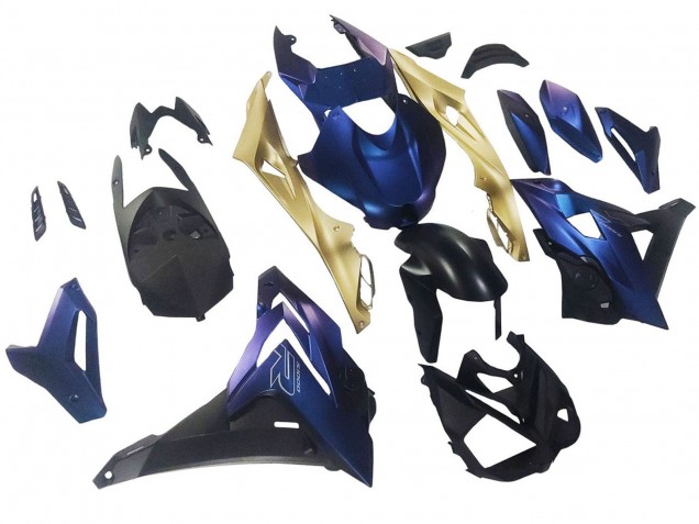 Carenados Moto BMW S1000R 2014-2016 - Azul Mate Oscuro