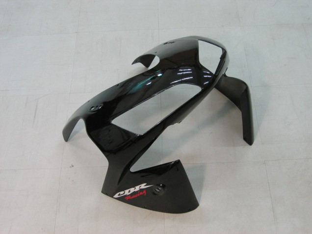Carenados Moto Honda CBR600RR 2003-2004 - Negro Brillante Rojo Calcomanías