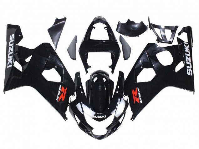 Carenado Moto Suzuki GSXR 600 / GSXR 750 2004-2005 - Negro Brillante