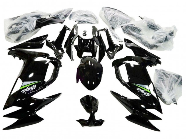 Carenados Moto Kawasaki Ninja 650 EX650 2020-2025 - Negro Brillante Verde