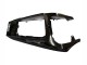 Carenados Moto Yamaha YZF R6S 2006-2009 - Negro Brillante Blanco Calcomanías