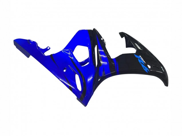 Carenado Moto Yamaha YZF R6 2003-2004 - Azul Negro Brillante