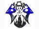 Carenado Moto Yamaha YZF R6 2003-2004 - Azul Negro Brillante