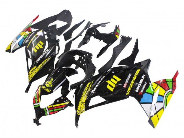 Carenados Moto Kawasaki EX300 2013-2024 - Negro Brillante Amarillo Rojo Verde Azul Blanco