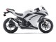 Carenados Moto Kawasaki EX300 2013-2024 - Blanco Negro