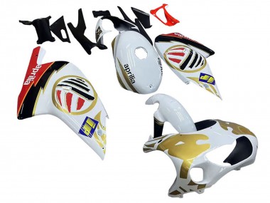 Carenados Moto Aprilia RS125 2000-2005 - Blanco Amarillo Rojo