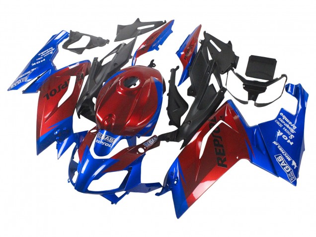 Carenados Moto Aprilia RS125 2006-2011 - Azul Rojo