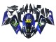 Carenados Moto Aprilia RS125 2006-2011 - Azul Negro Verde Monstruo 46