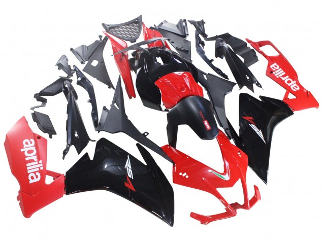 Carenados Moto Aprilia RS4 50 125 2012-2018 - Rojo Negro Brillante