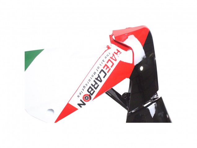 Carenados Moto Aprilia RS4 50 125 2012-2018 - Blanco Rojo Verde Negro Brillante