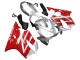 Carenados Moto Honda CBR600 F4i 2004-2007 - Plata Rojo
