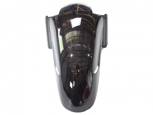 Carenado Moto Honda CBR1100XX Blackbird 1996-2007 - Negro Brillante Verde Llama